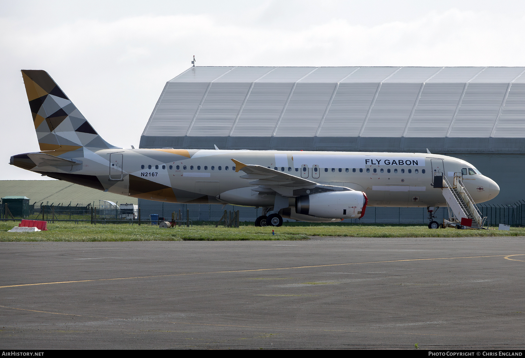 Aircraft Photo of N2167 | Airbus A320-232 | Fly Gabon | AirHistory.net #725934