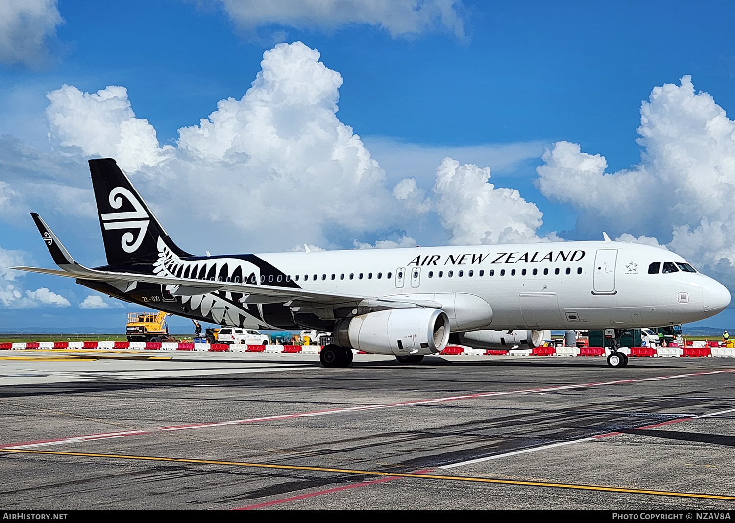 Aircraft Photo of ZK-OXI | Airbus A320-232 | Air New Zealand | AirHistory.net #725945