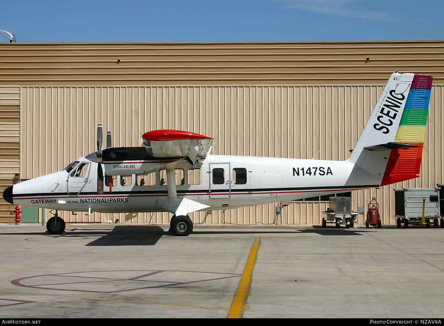 Aircraft Photo of N147SA | De Havilland Canada DHC-6-300 VistaLiner | Scenic Airlines | AirHistory.net #725955