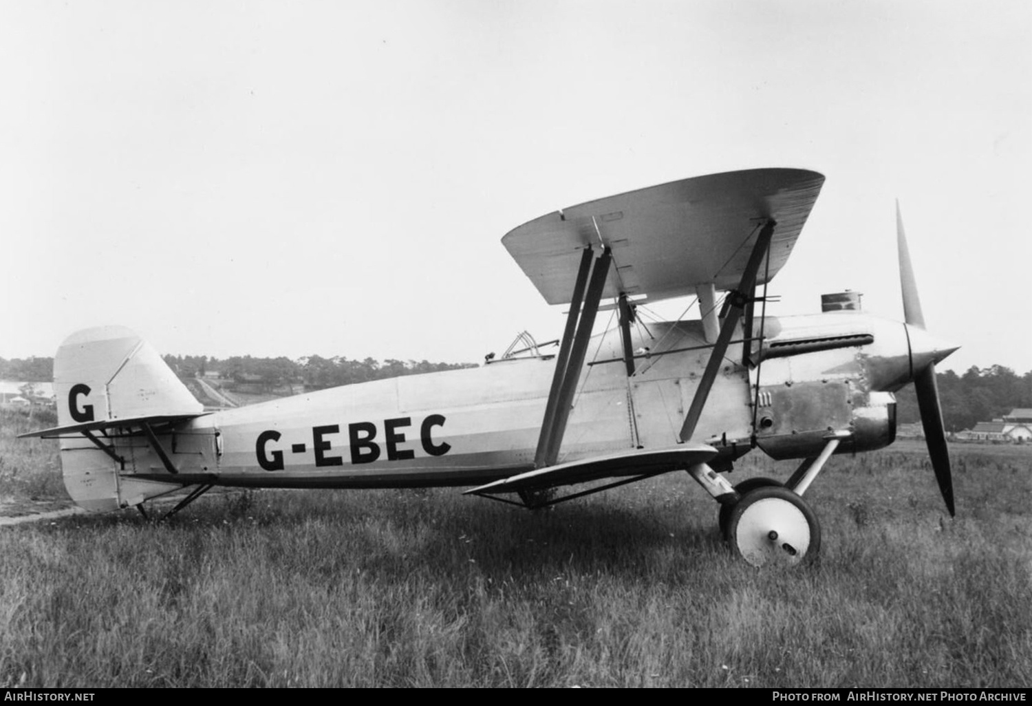 Aircraft Photo of G-EBEC | Vickers 126 Vixen VI | AirHistory.net #725962