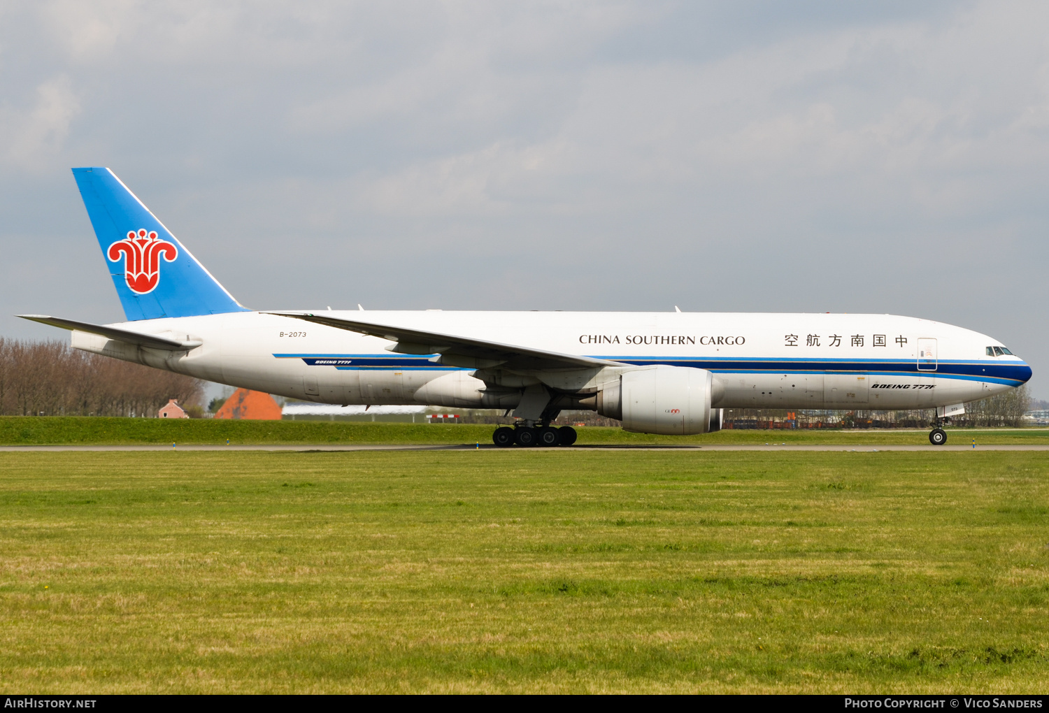 Aircraft Photo of B-2073 | Boeing 777-F1B | China Southern Airlines Cargo | AirHistory.net #725969