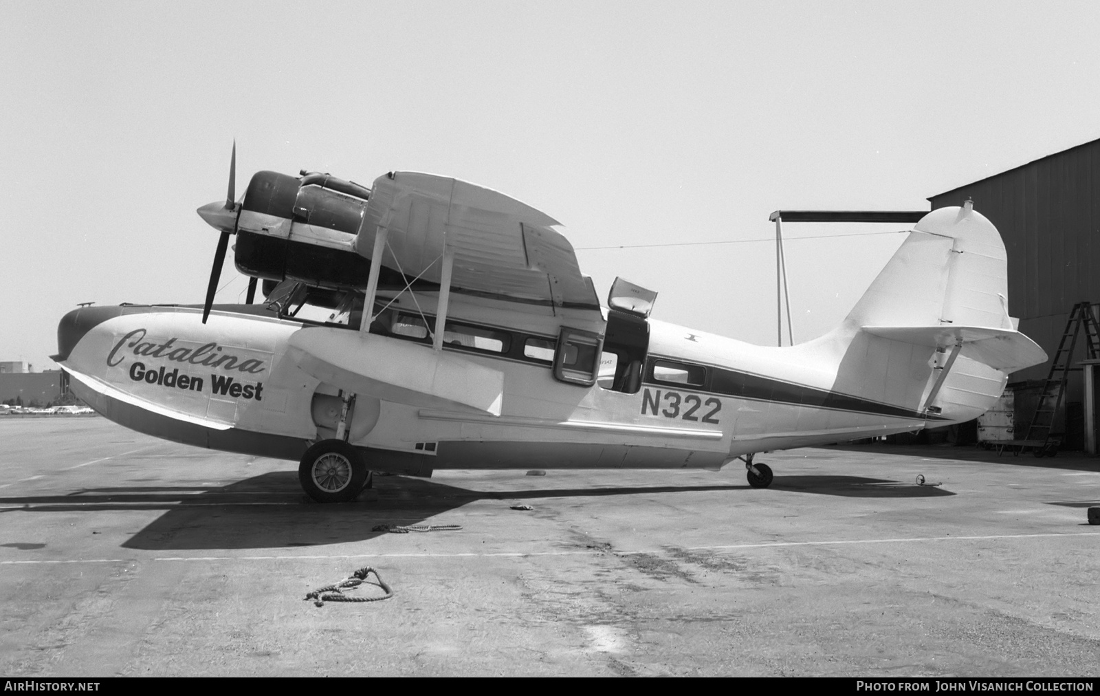 Aircraft Photo of N322 | Grumman G-21A Goose | Catalina Golden West Airlines | AirHistory.net #725995