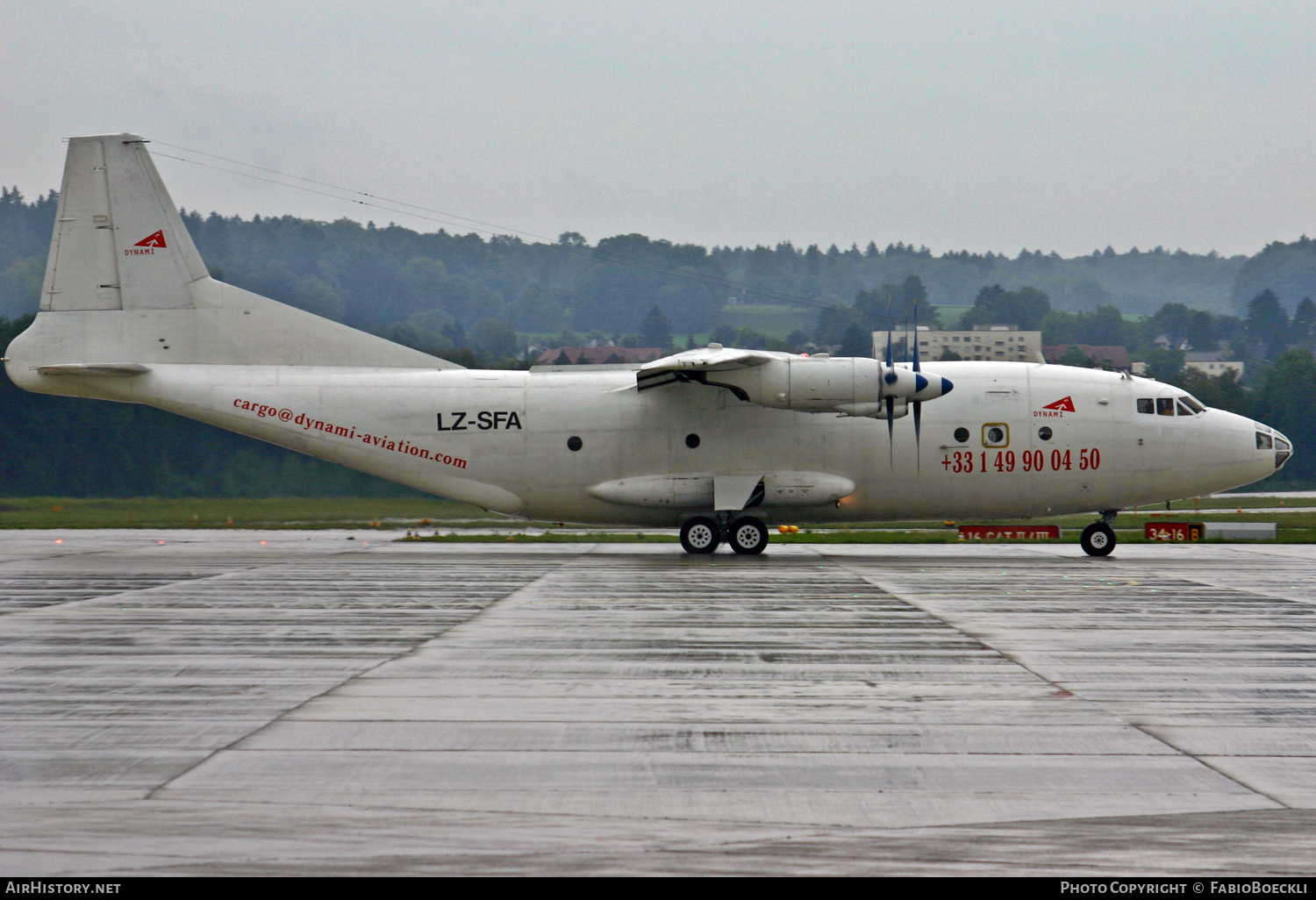 Aircraft Photo of LZ-SFA | Antonov An-12BP | Dynami Aviation | AirHistory.net #726005