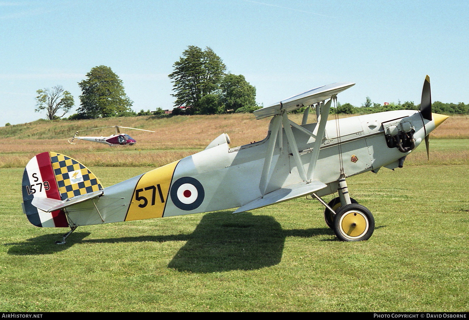 Aircraft Photo of G-BBVO / S1579 | Isaacs Fury II | UK - Air Force | AirHistory.net #726015