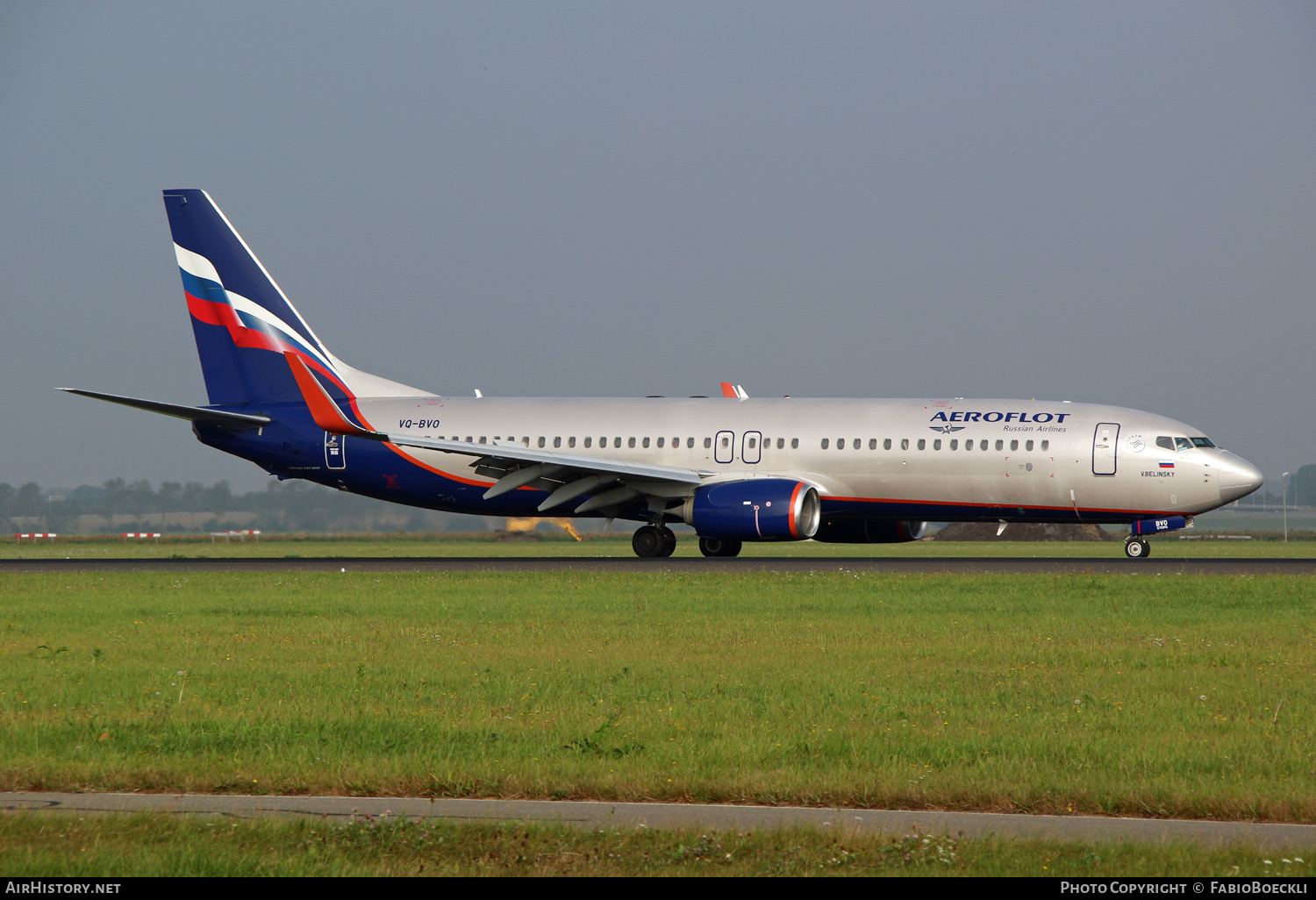 Aircraft Photo of VQ-BVO | Boeing 737-8LJ | Aeroflot - Russian Airlines | AirHistory.net #726018