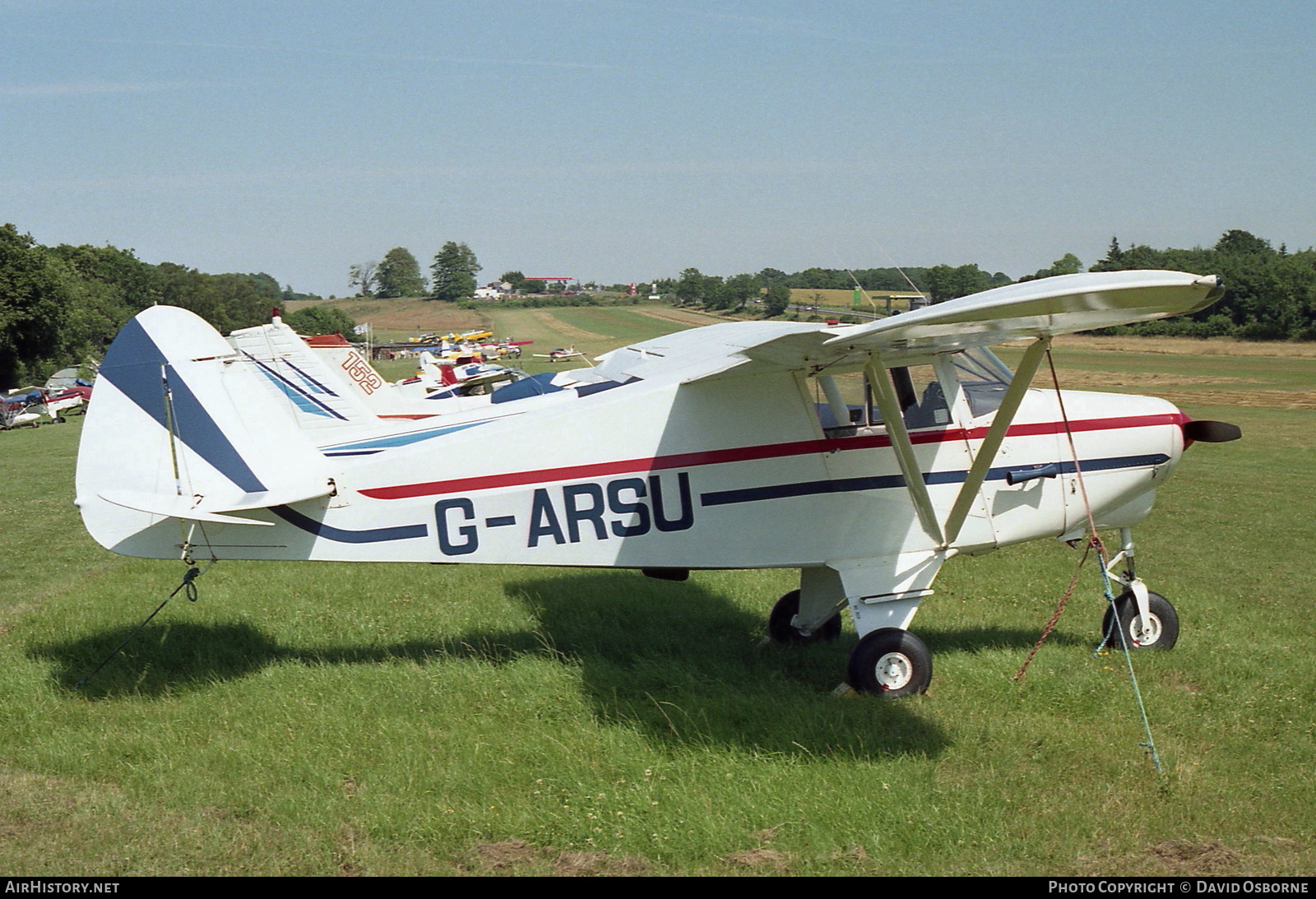 Aircraft Photo of G-ARSU | Piper PA-22-108 Colt | AirHistory.net #726025