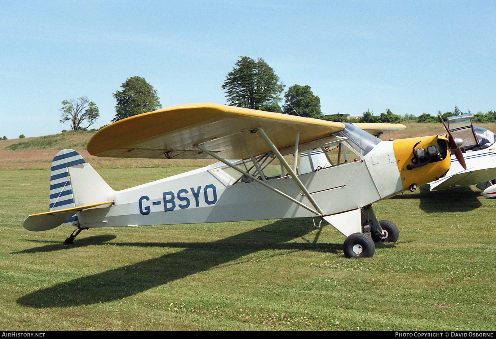 Aircraft Photo of G-BSYO | Piper J-3C-90 Cub | AirHistory.net #726030