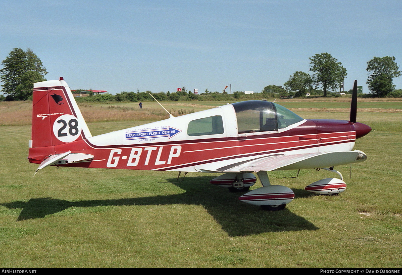 Aircraft Photo of G-BTLP | Grumman American AA-1C Lynx | Stapleford Flight Centre | AirHistory.net #726031