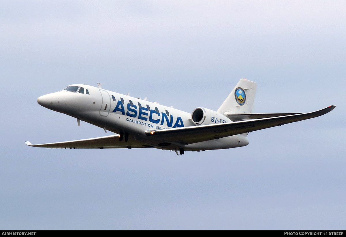 Aircraft Photo of 6V-CEV | Cessna 680 Citation Sovereign+ | ASECNA - Agence pour la Sécurité de la Navigation Aérienne | AirHistory.net #726042
