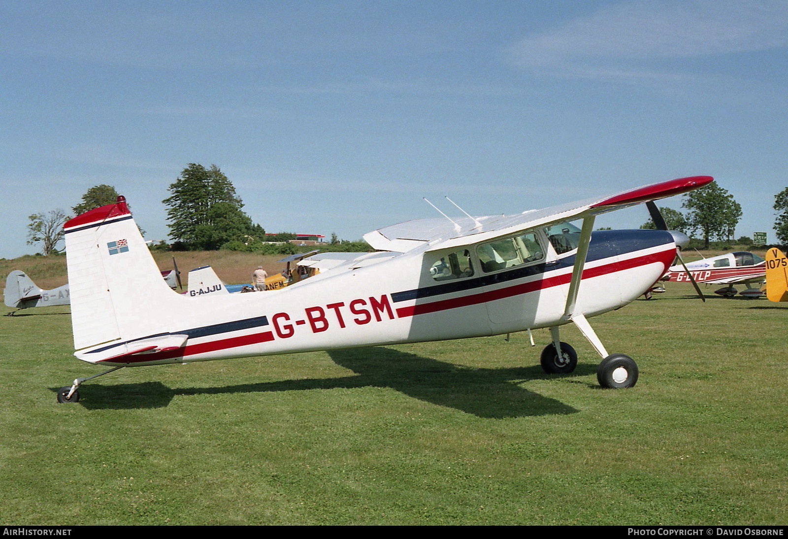 Aircraft Photo of G-BTSM | Cessna 180A | AirHistory.net #726044