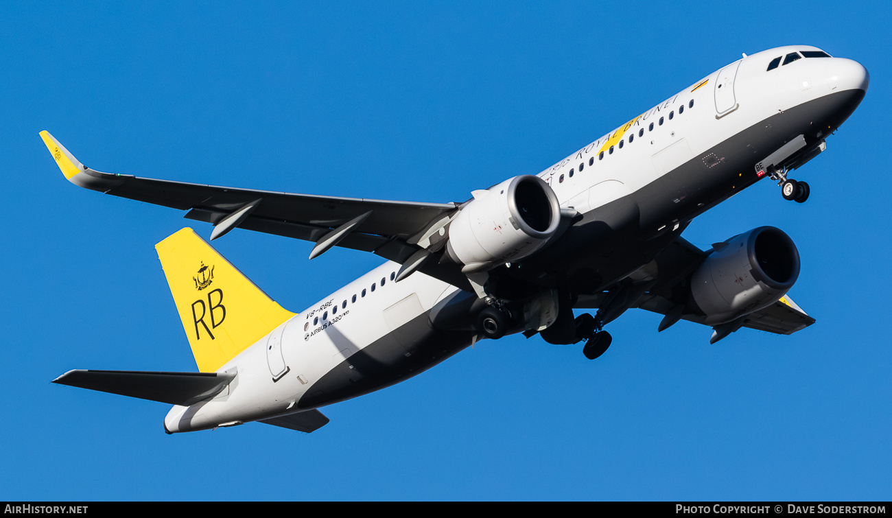 Aircraft Photo of V8-RBE | Airbus A320-251N | Royal Brunei Airlines | AirHistory.net #726051