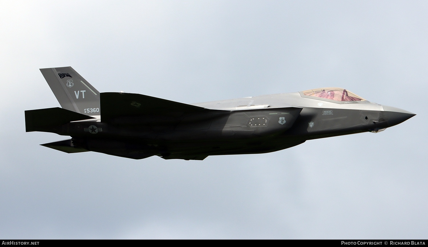 Aircraft Photo of 18-5360 / AF18-5360 | Lockheed Martin F-35A Lightning II | USA - Air Force | AirHistory.net #726077
