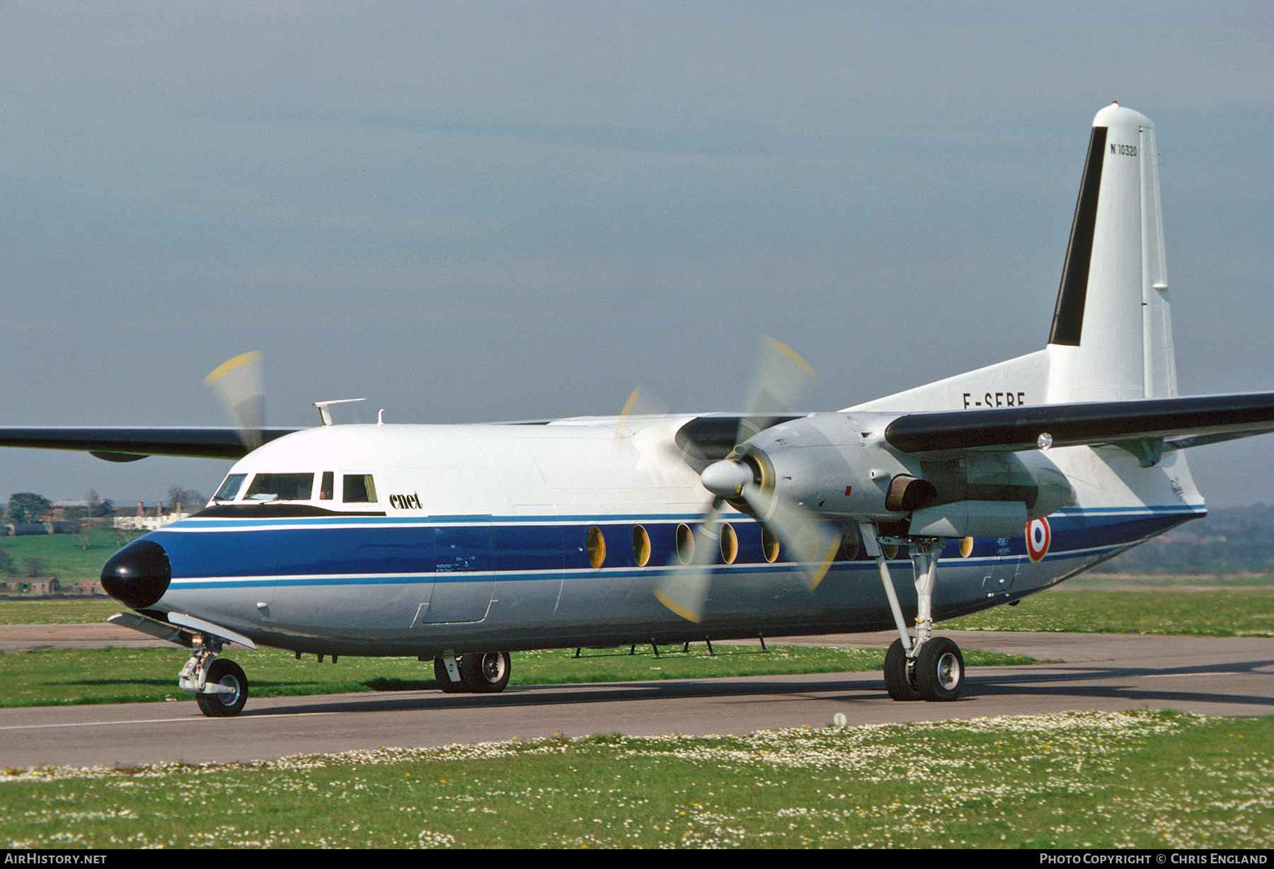 Aircraft Photo of 10320 | Fokker F27-200 Friendship | France - CNET | AirHistory.net #726107