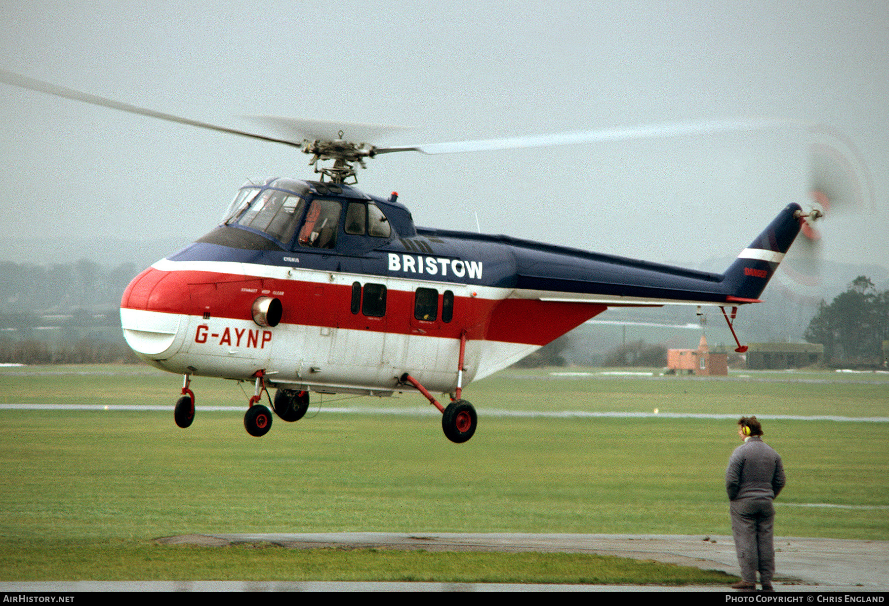 Aircraft Photo of G-AYNP | Westland WS-55 Whirlwind 3 | Bristow Helicopters | AirHistory.net #726124