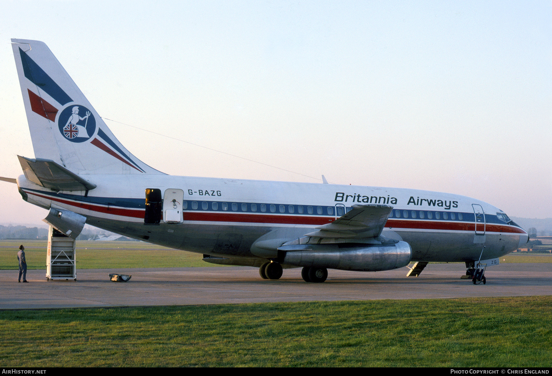 Aircraft Photo of G-BAZG | Boeing 737-204/Adv | Britannia Airways | AirHistory.net #726133