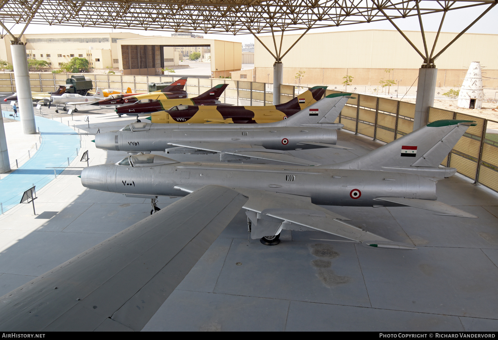 Aircraft Photo of 7001 / ٧٠٠١ | Sukhoi Su-7BMK | Egypt - Air Force | AirHistory.net #726144