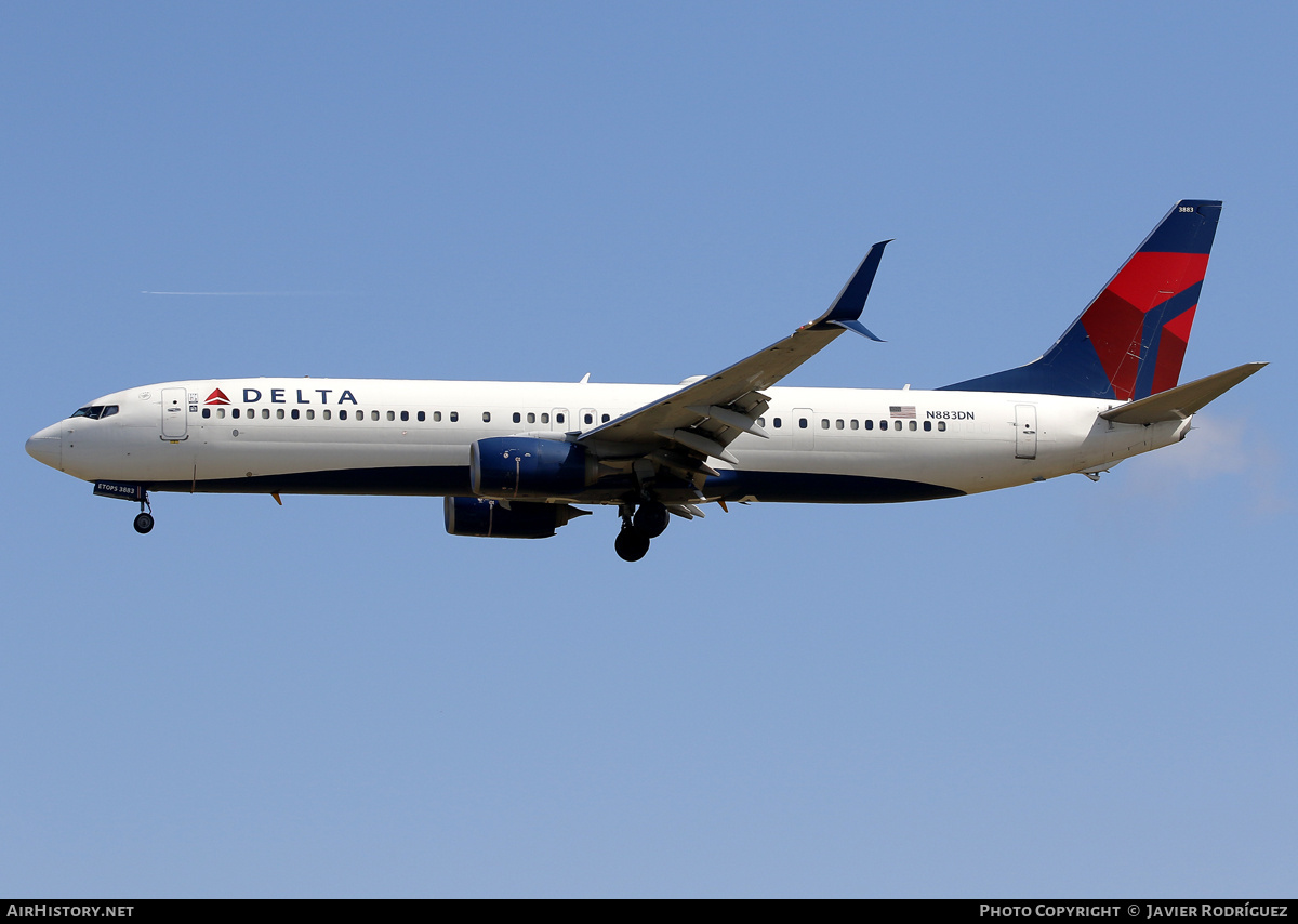 Aircraft Photo of N883DN | Boeing 737-900/ER | Delta Air Lines | AirHistory.net #726162