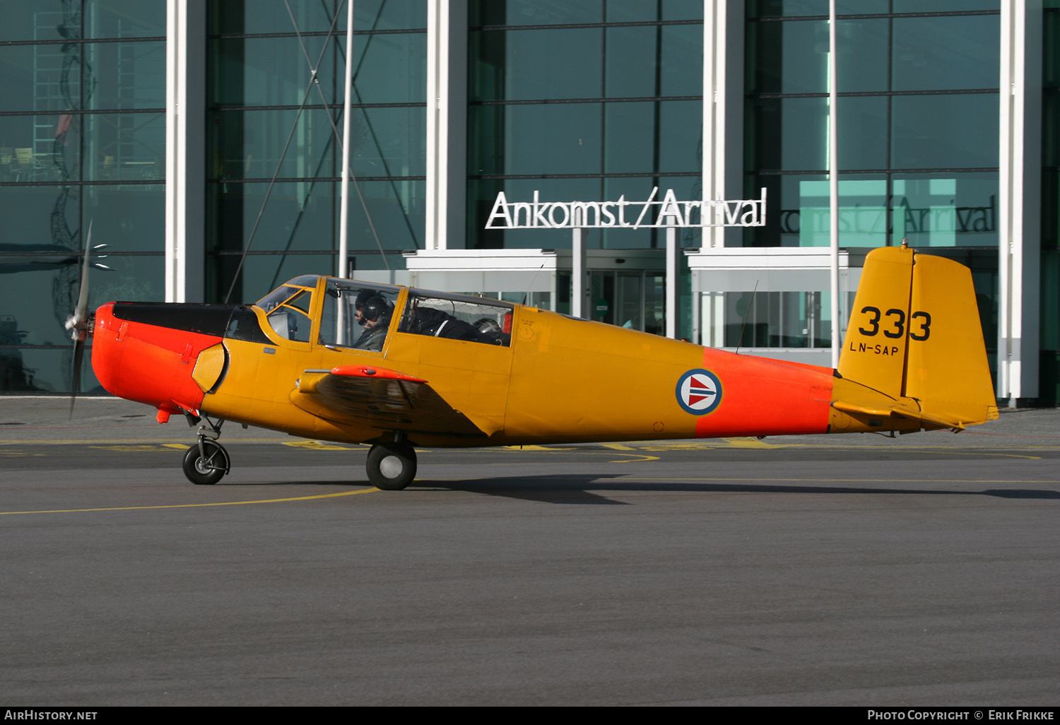 Aircraft Photo of LN-SAP / 333 | Saab 91B-2 Safir | Norway - Air Force | AirHistory.net #726166