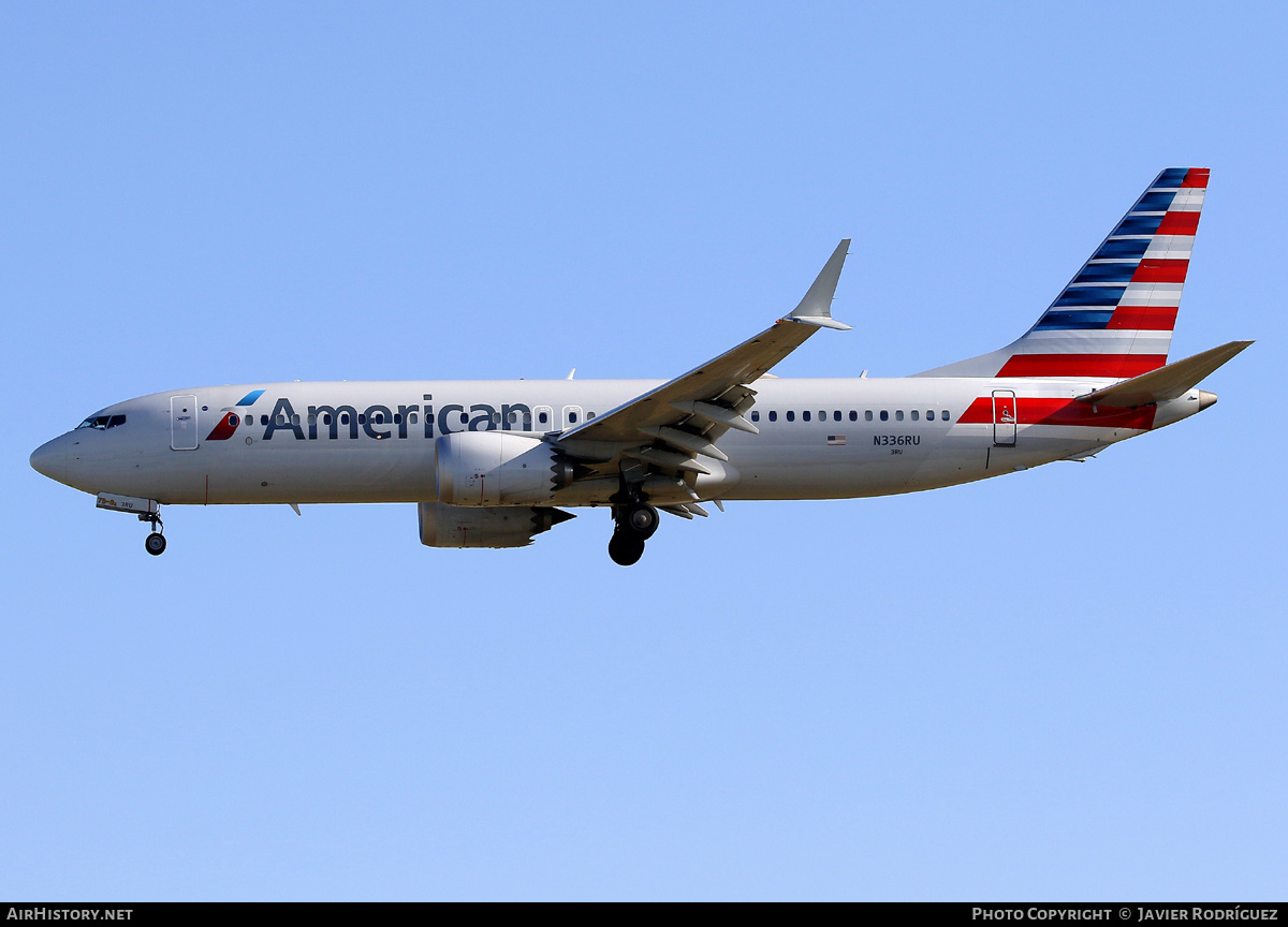 Aircraft Photo of N336RU | Boeing 737-8 Max 8 | American Airlines | AirHistory.net #726167
