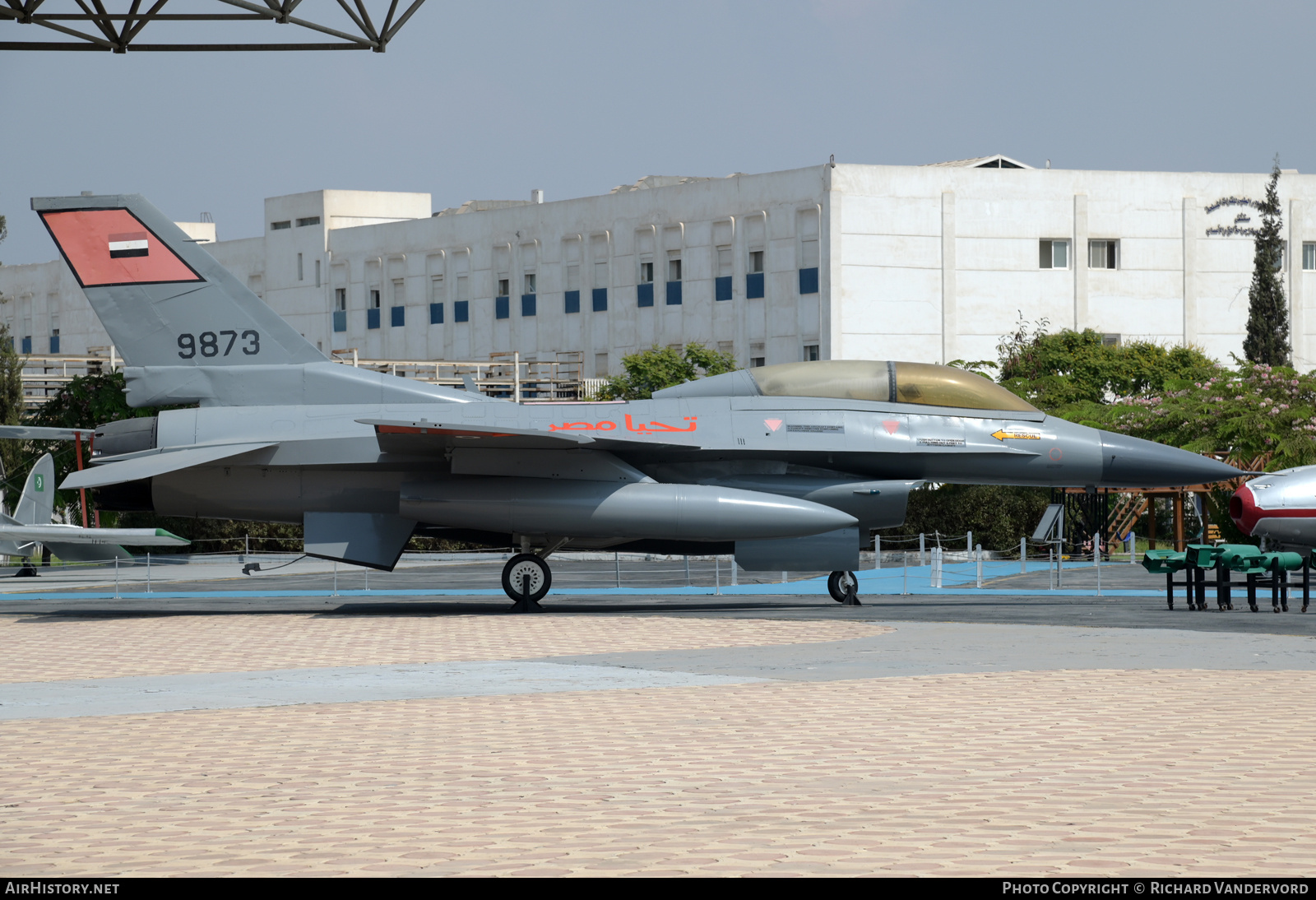 Aircraft Photo of 9873 | Lockheed Martin F-16D Fighting Falcon | Egypt - Air Force | AirHistory.net #726173