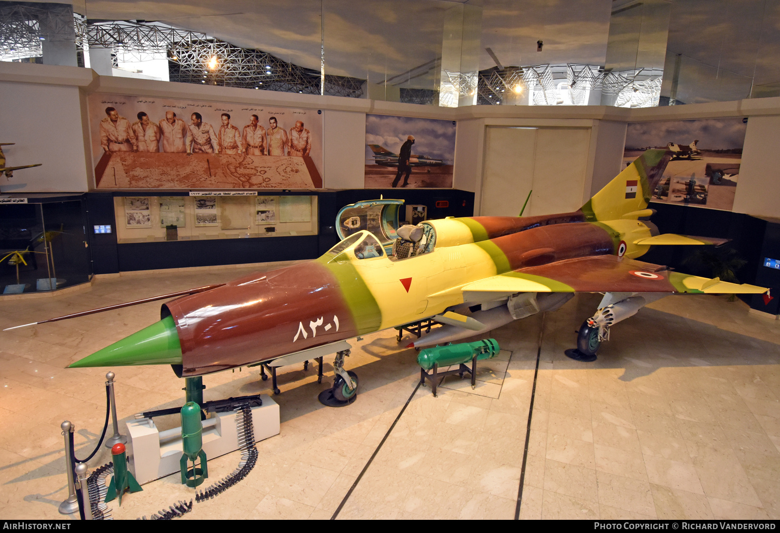 Aircraft Photo of 8301 / ٨٣٠١ | Mikoyan-Gurevich MiG-21PFM | Egypt - Air Force | AirHistory.net #726181
