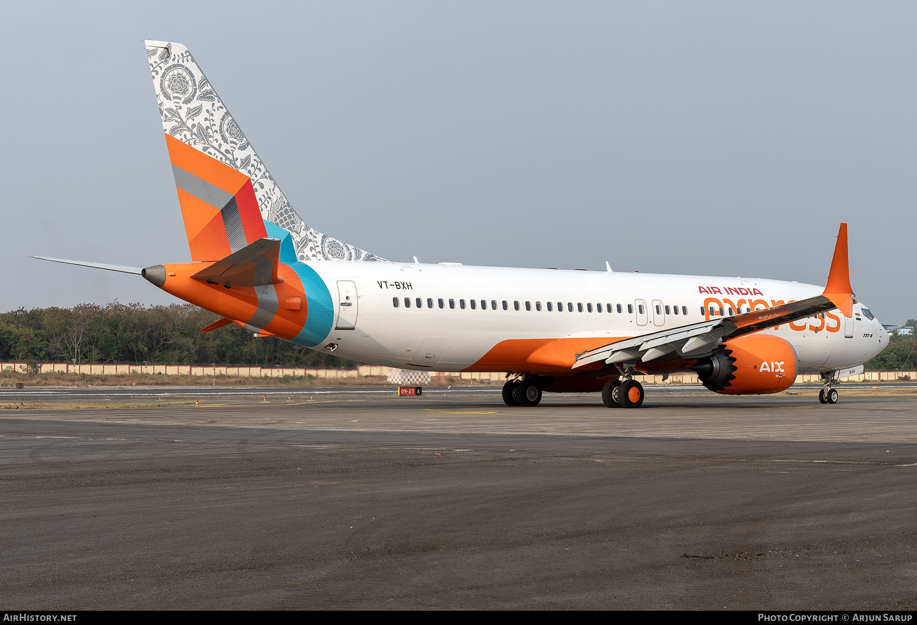 Aircraft Photo of VT-BXH | Boeing 737-8 Max 8 | Air India Express | AirHistory.net #726182