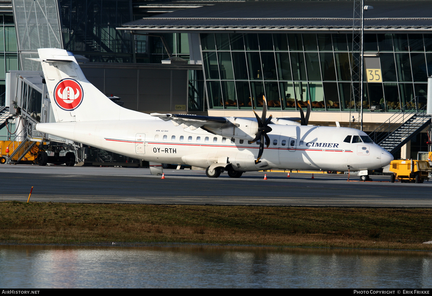 Aircraft Photo of OY-RTH | ATR ATR-42-500 | Cimber Air | AirHistory.net #726195