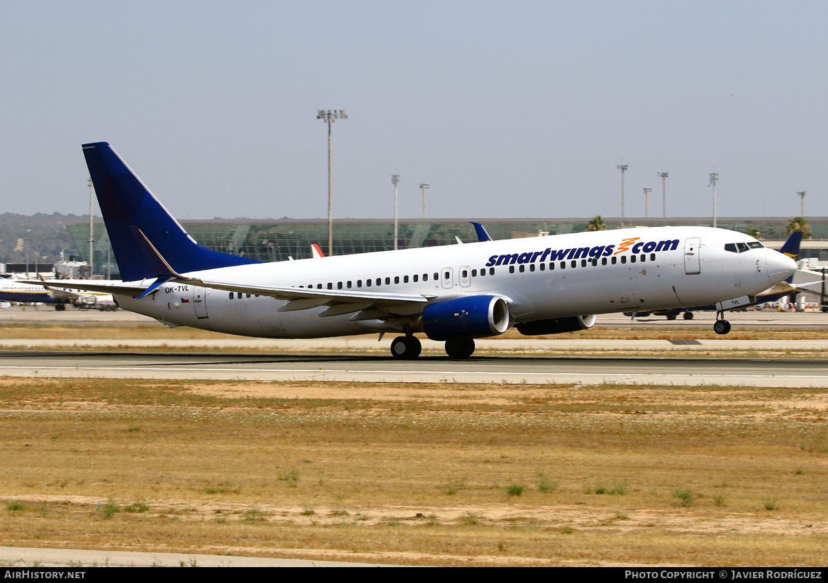 Aircraft Photo of OK-TVL | Boeing 737-8FN | Smartwings | AirHistory.net #726201