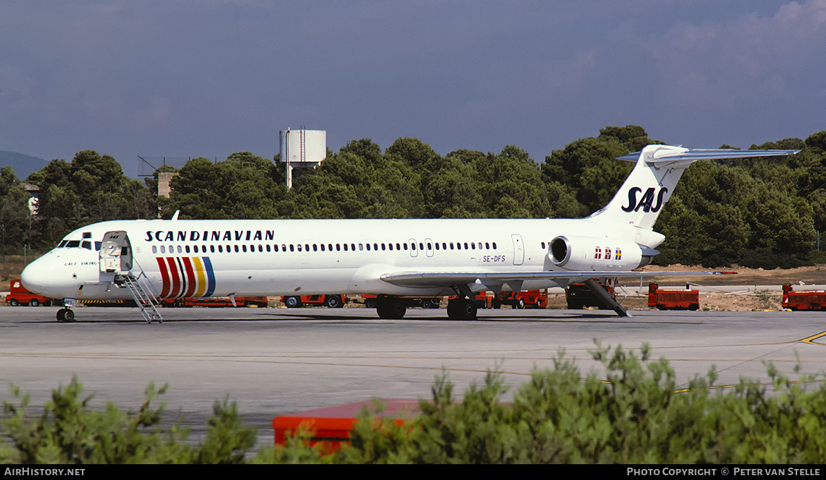 Aircraft Photo of SE-DFS | McDonnell Douglas MD-82 (DC-9-82) | Scandinavian Airlines - SAS | AirHistory.net #726213