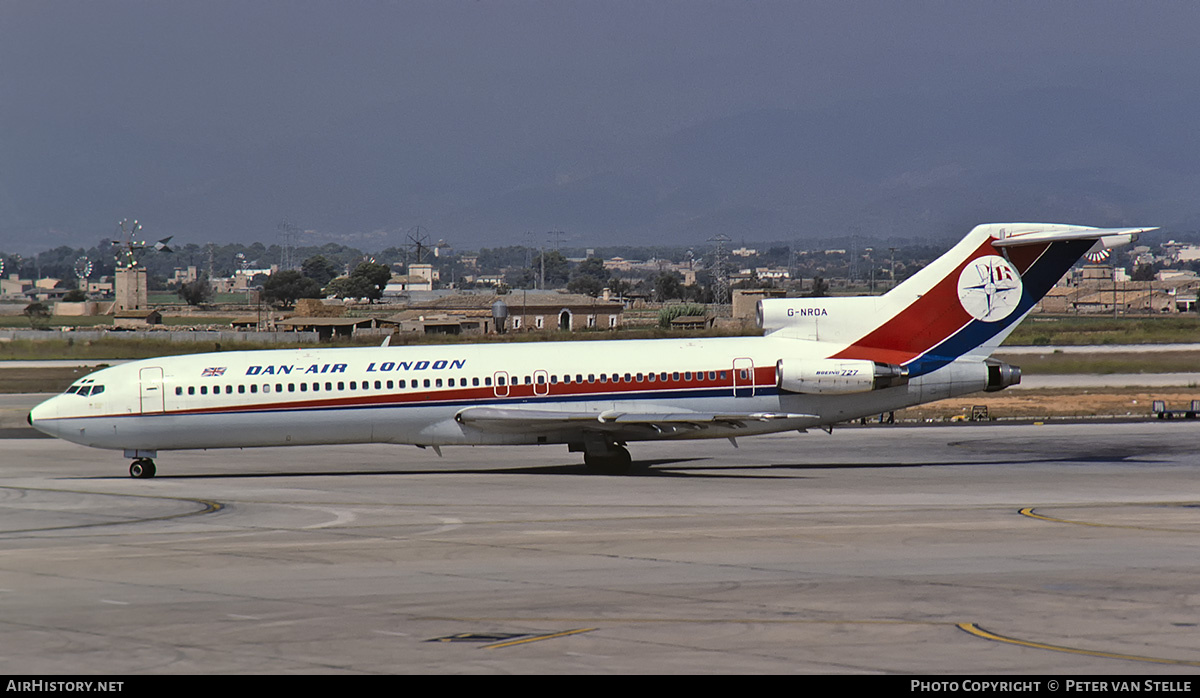 Aircraft Photo of G-NROA | Boeing 727-217/Adv | Dan-Air London | AirHistory.net #726214