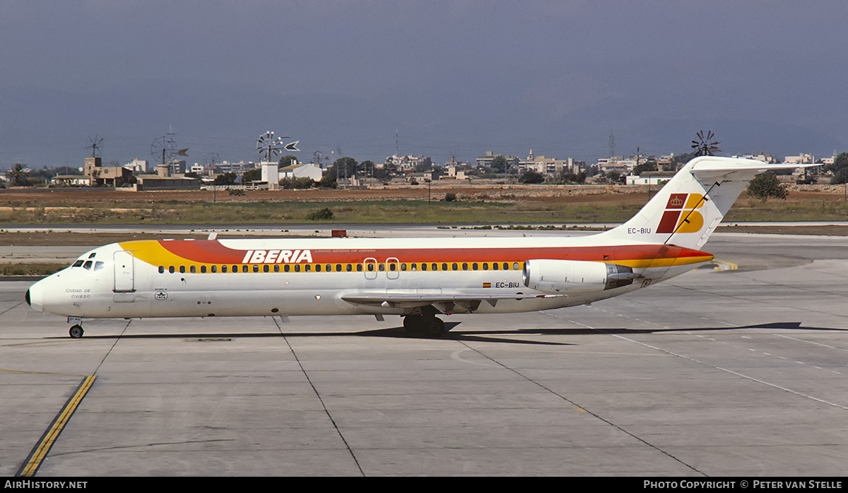Aircraft Photo of EC-BIU | McDonnell Douglas DC-9-32 | Iberia | AirHistory.net #726231
