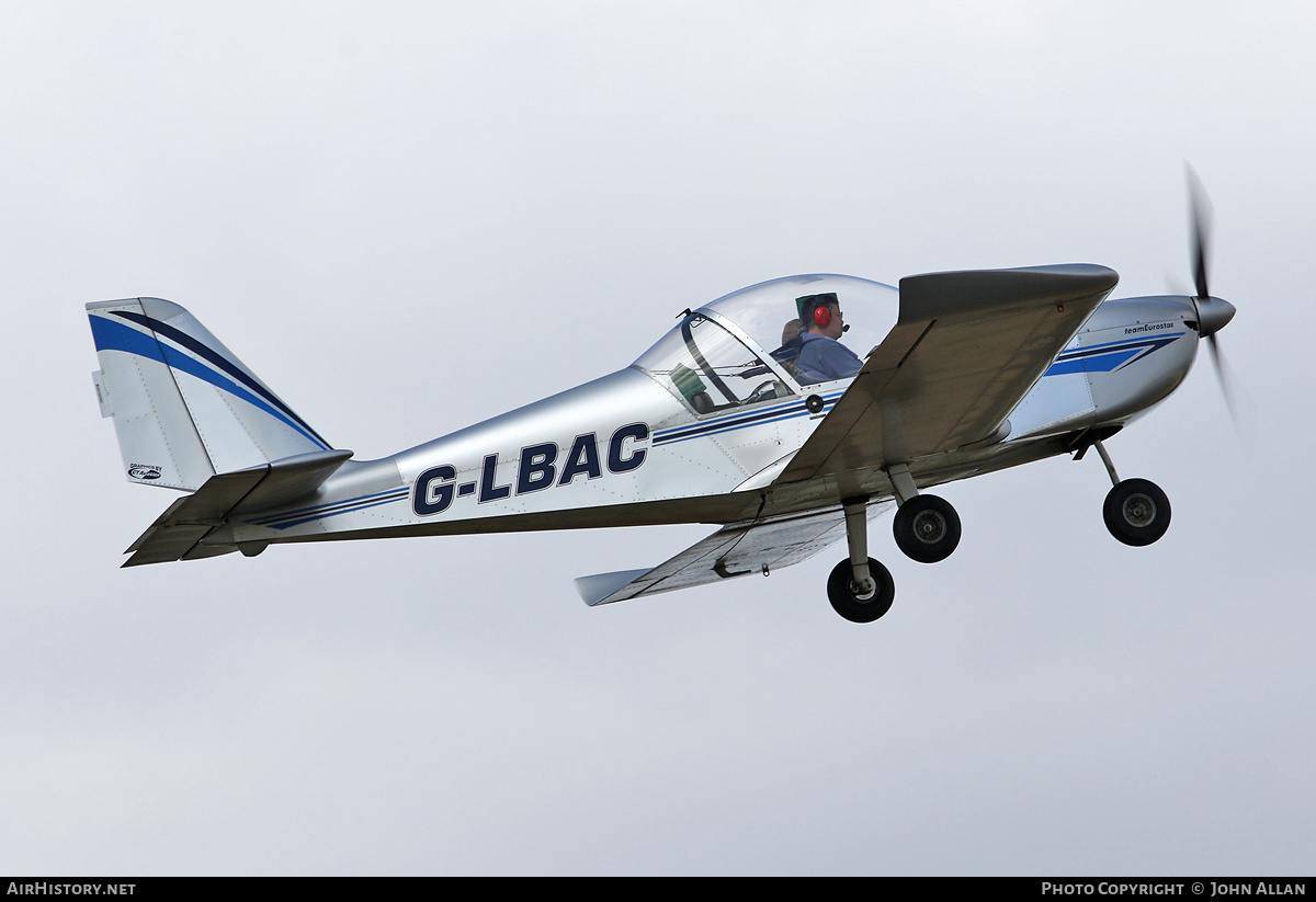 Aircraft Photo of G-LBAC | Cosmik EV-97 TeamEurostar UK | AirHistory.net #726232