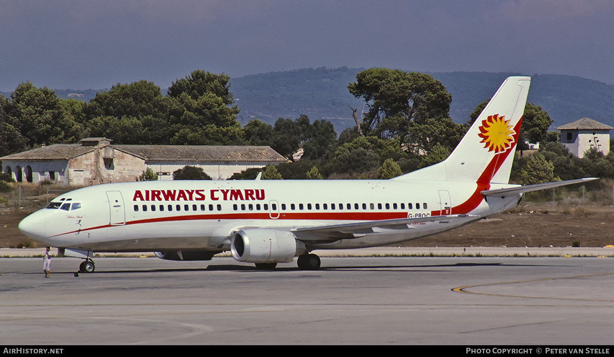 Aircraft Photo of G-PROC | Boeing 737-3Q8 | Airways International Cymru | AirHistory.net #726236