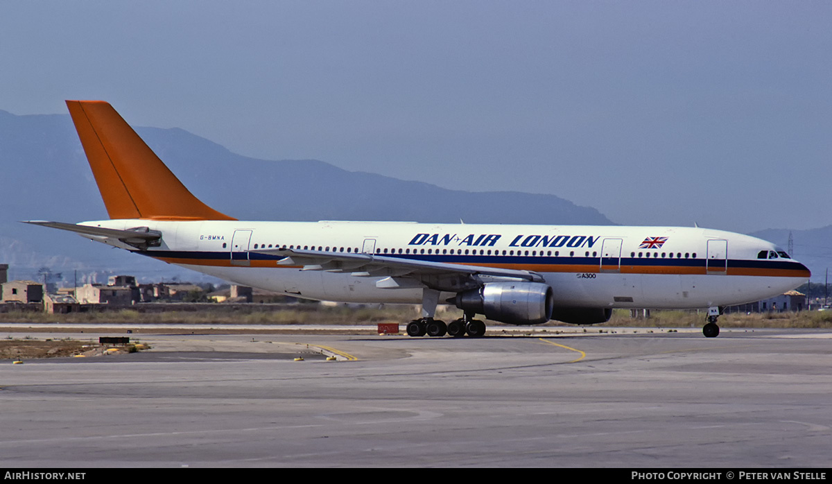 Aircraft Photo of G-BMNA | Airbus A300B4-203 | Dan-Air London | AirHistory.net #726237