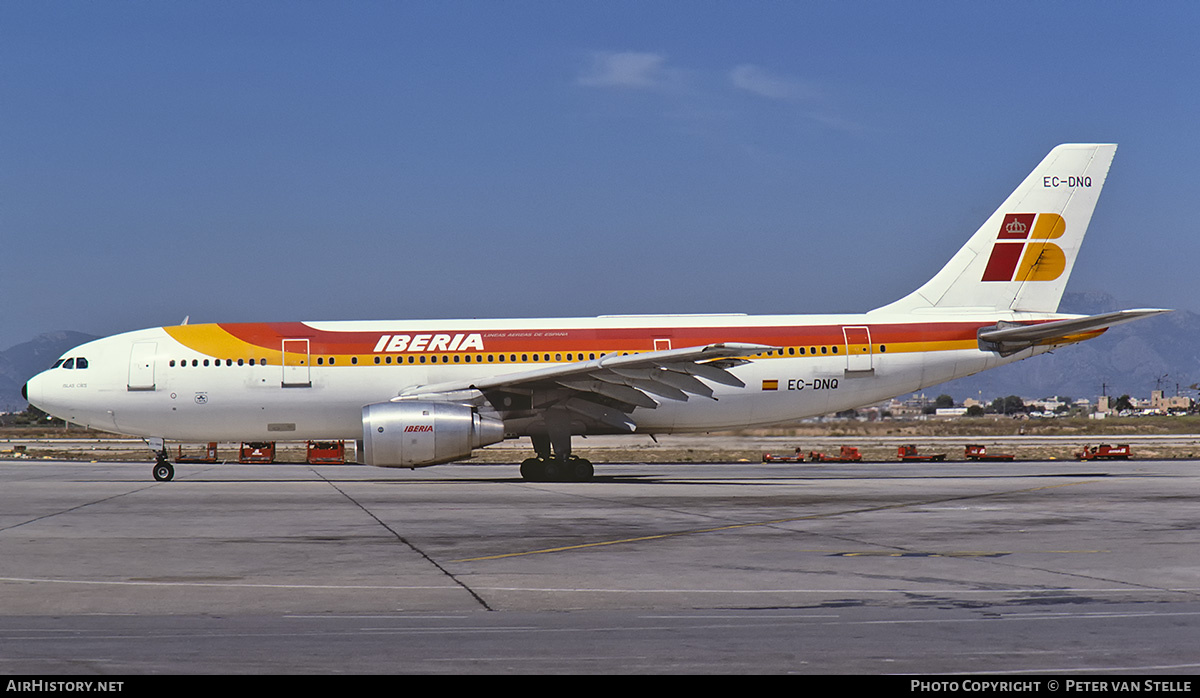 Aircraft Photo of EC-DNQ | Airbus A300B4-120 | Iberia | AirHistory.net #726294