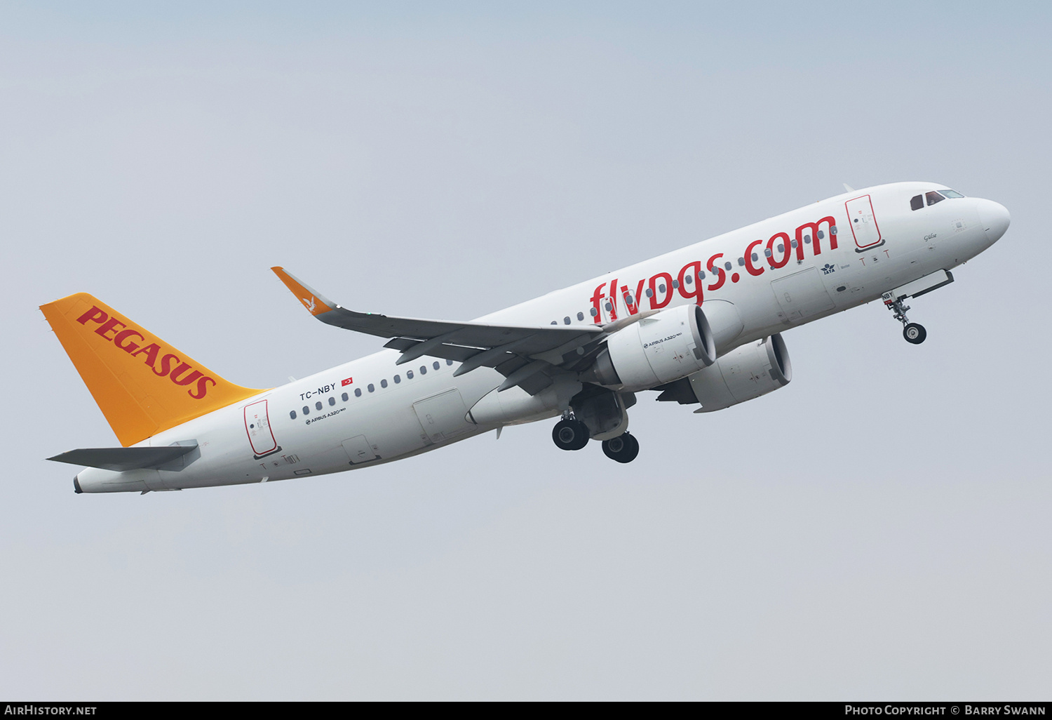Aircraft Photo of TC-NBY | Airbus A320-251N | Pegasus Airlines | AirHistory.net #726296