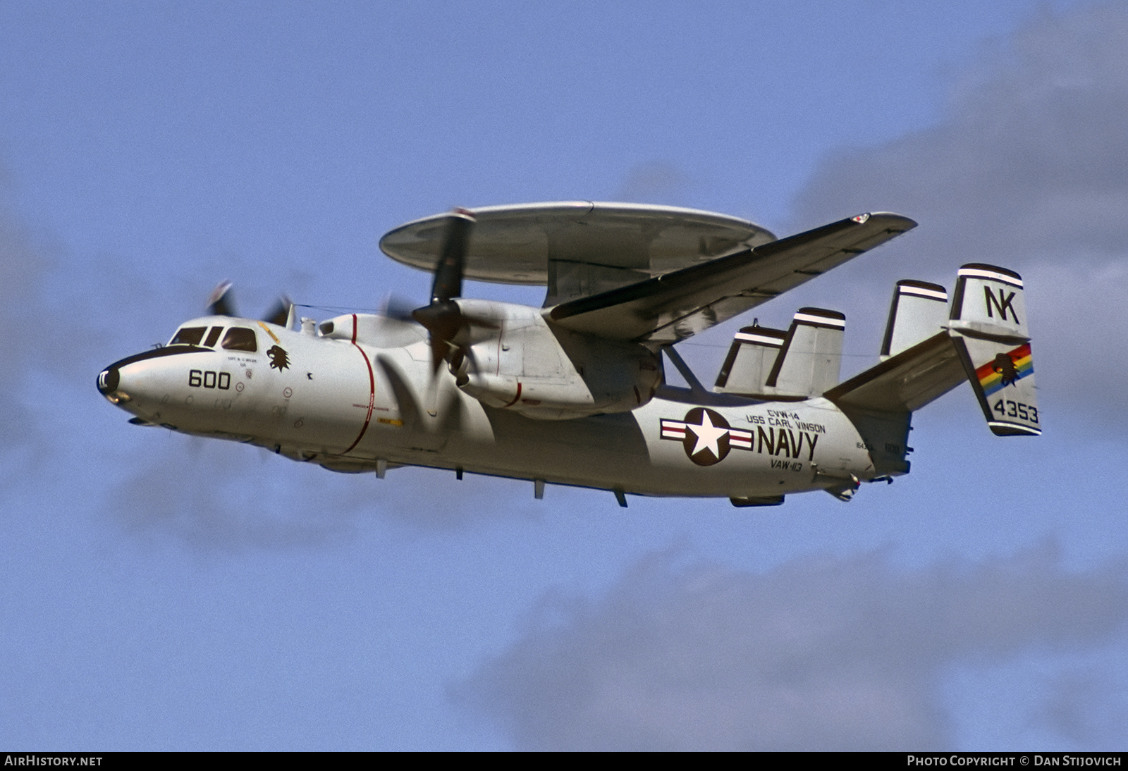 Aircraft Photo of 164353 / 4353 | Grumman E-2C Hawkeye | USA - Navy | AirHistory.net #726320