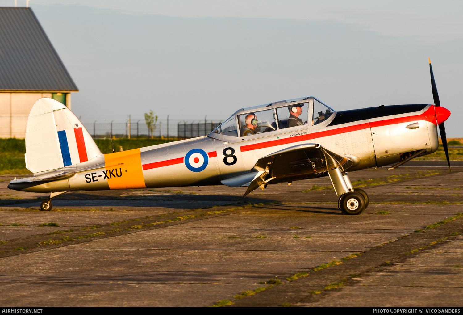 Aircraft Photo of SE-XKU | De Havilland DHC-1 Chipmunk Mk20 | AirHistory.net #726378