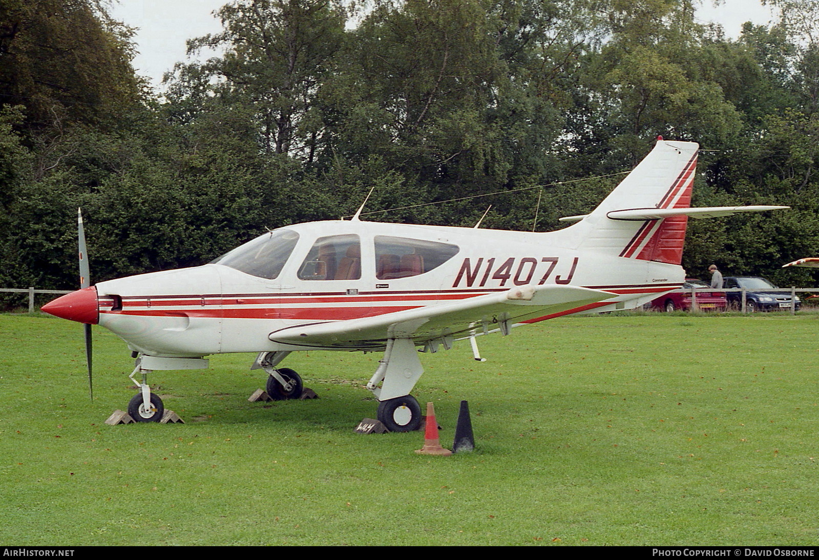 Aircraft Photo of N1407J | Rockwell Commander 112A | AirHistory.net #726386