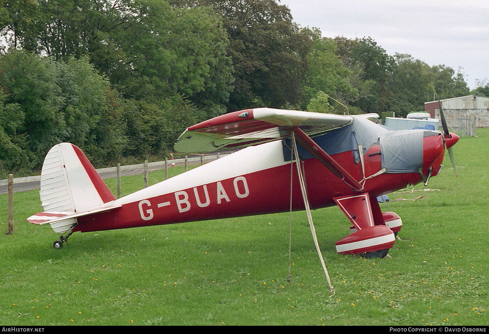 Aircraft Photo of G-BUAO | Luscombe 8E Silvaire Deluxe | AirHistory.net #726401