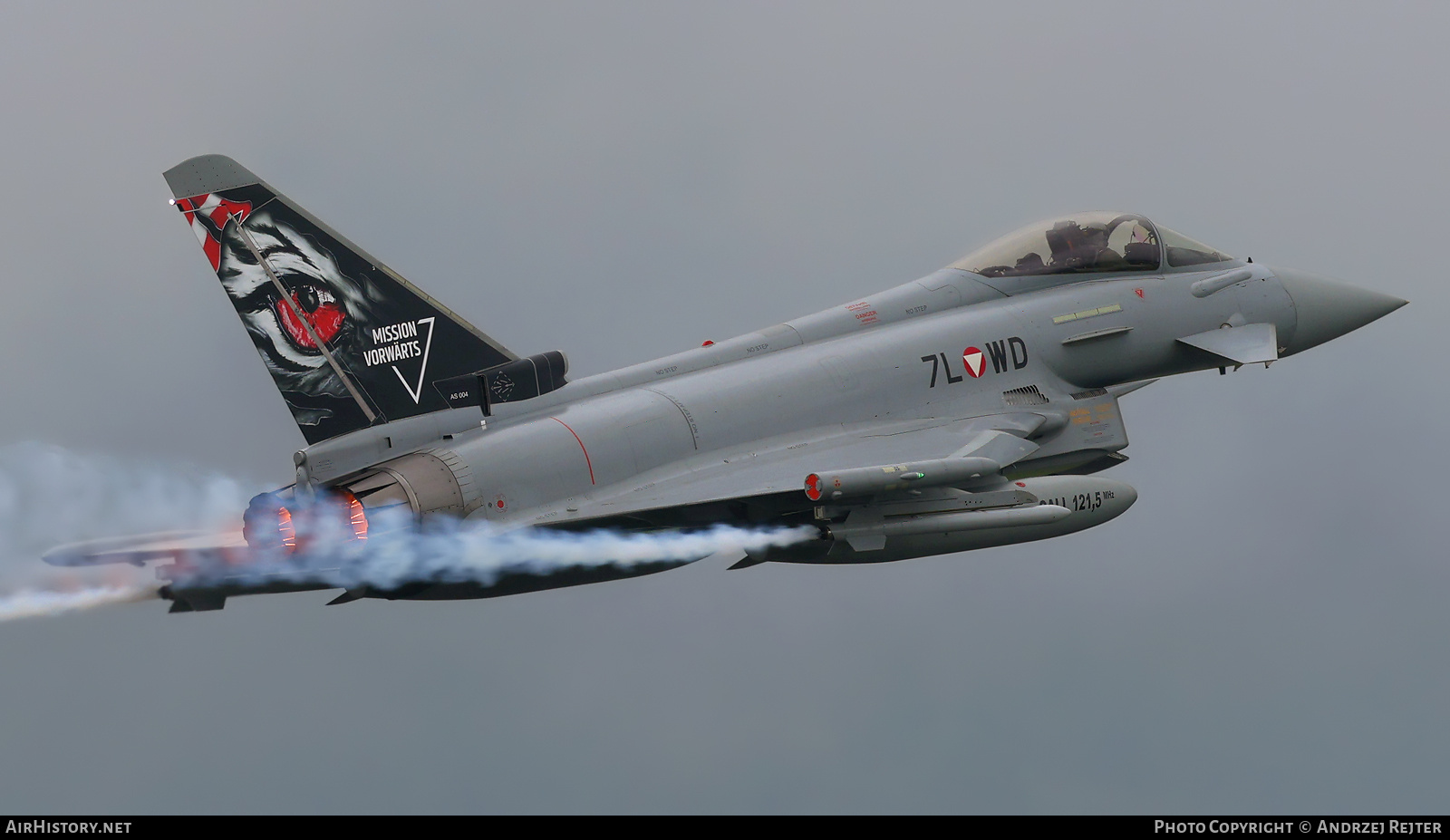 Aircraft Photo of 7L-WD | Eurofighter EF-2000 Typhoon | Austria - Air Force | AirHistory.net #726427