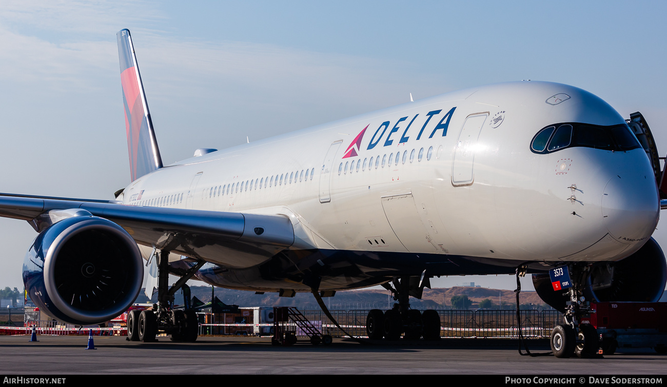 Aircraft Photo of N573DZ | Airbus A350-941 | Delta Air Lines | AirHistory.net #726428