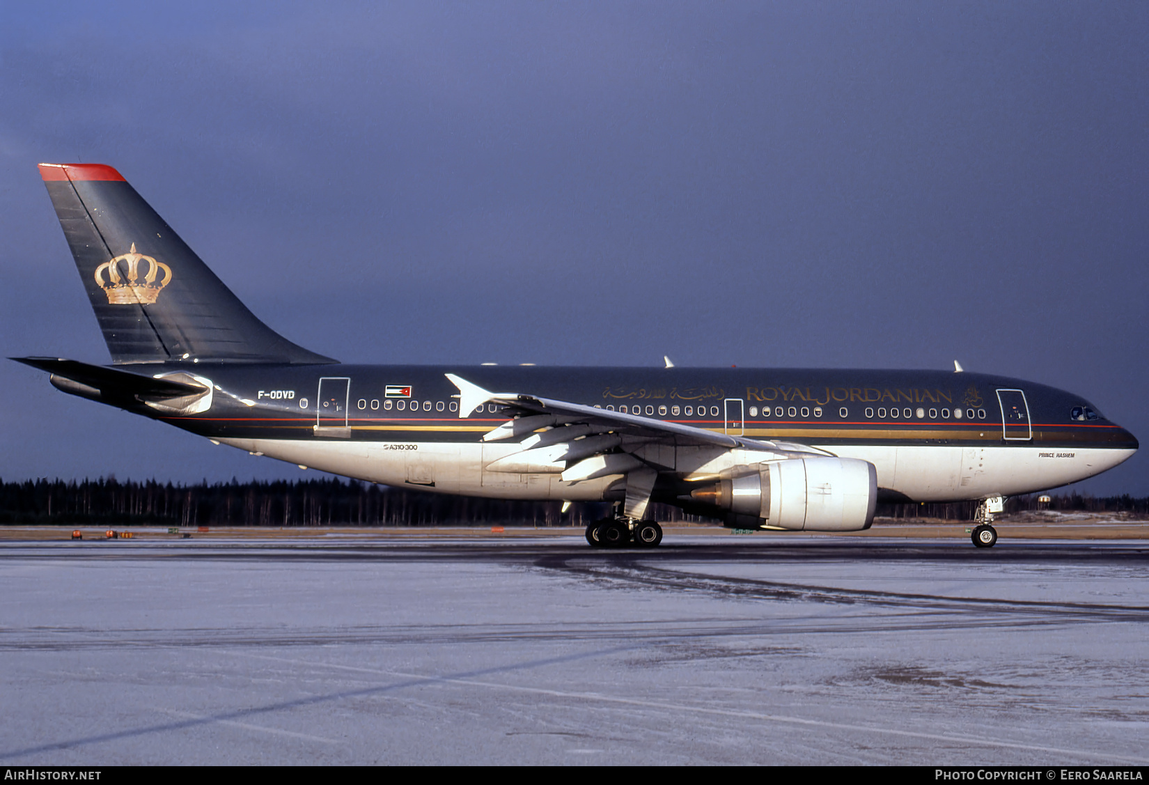 Aircraft Photo of F-ODVD | Airbus A310-304 | Royal Jordanian Airlines | AirHistory.net #726437