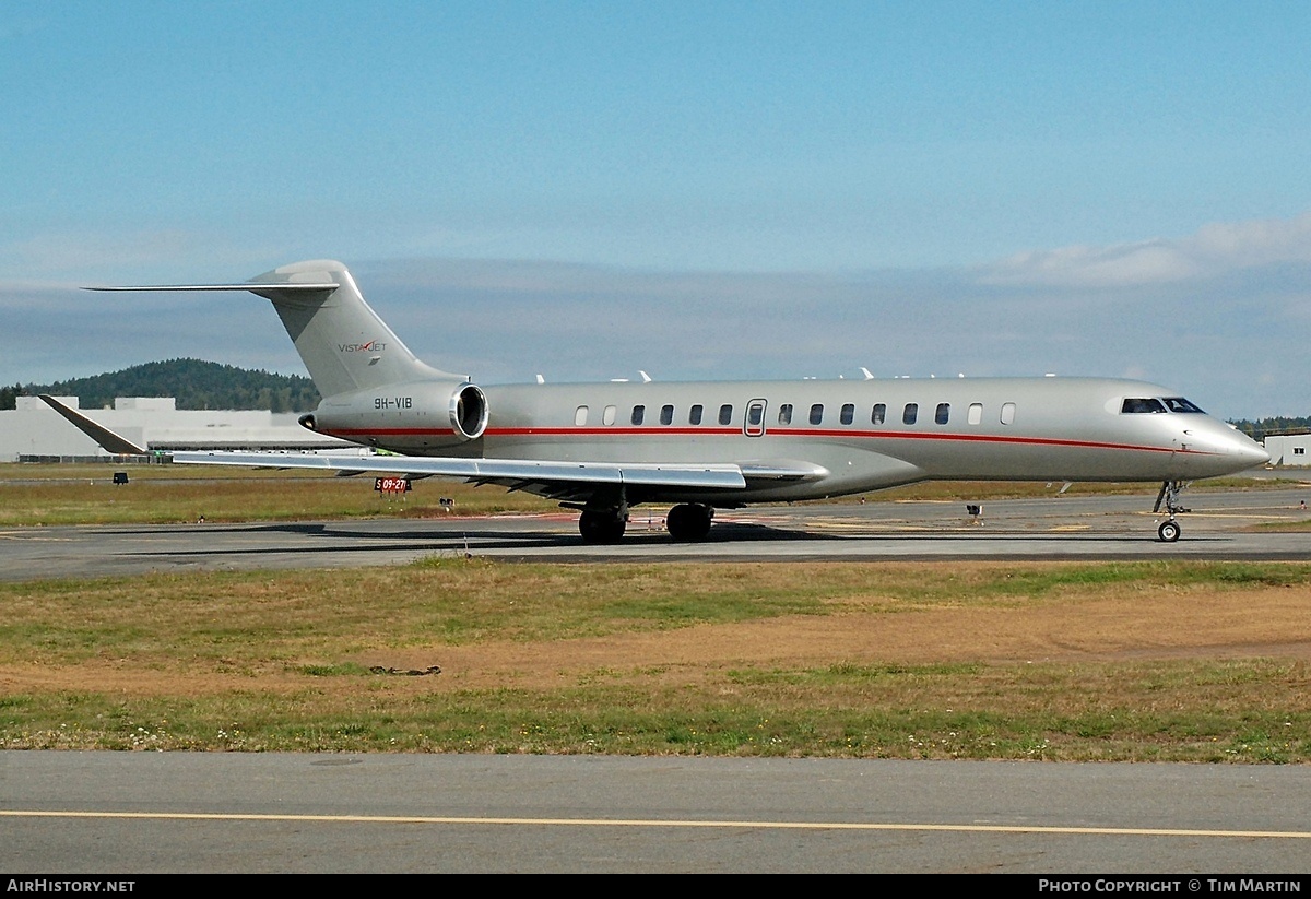 Aircraft Photo of 9H-VIB | Bombardier Global 7500 (BD-700-2A12) | VistaJet | AirHistory.net #726454