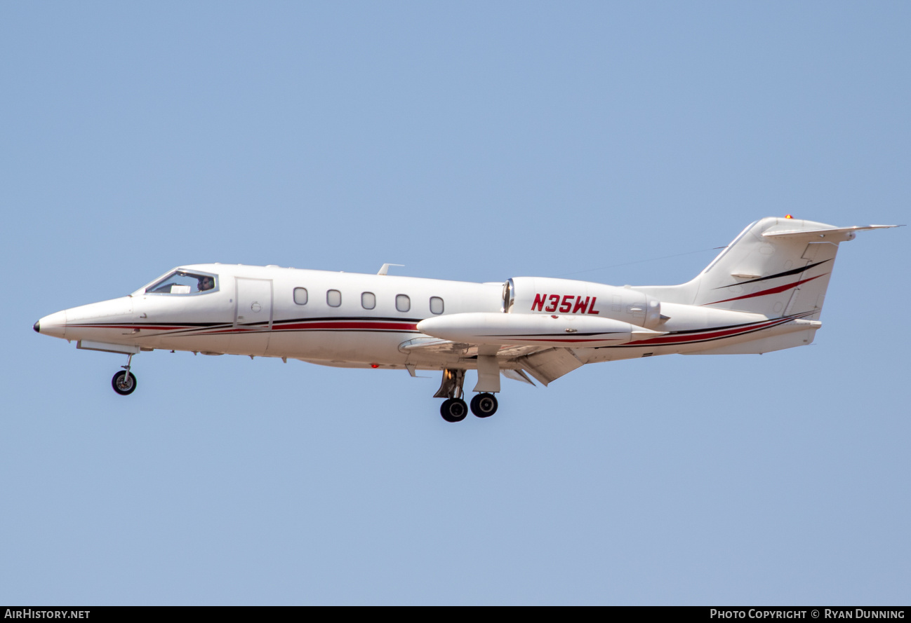 Aircraft Photo of N35WL | Gates Learjet 35A | AirHistory.net #726456