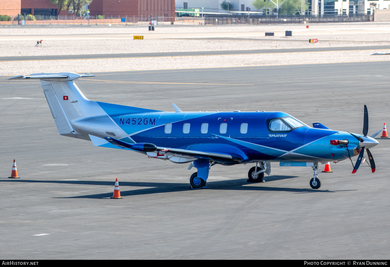 Aircraft Photo of N452GM | Pilatus PC-12NGX (PC-12/47E) | AirHistory.net #726469