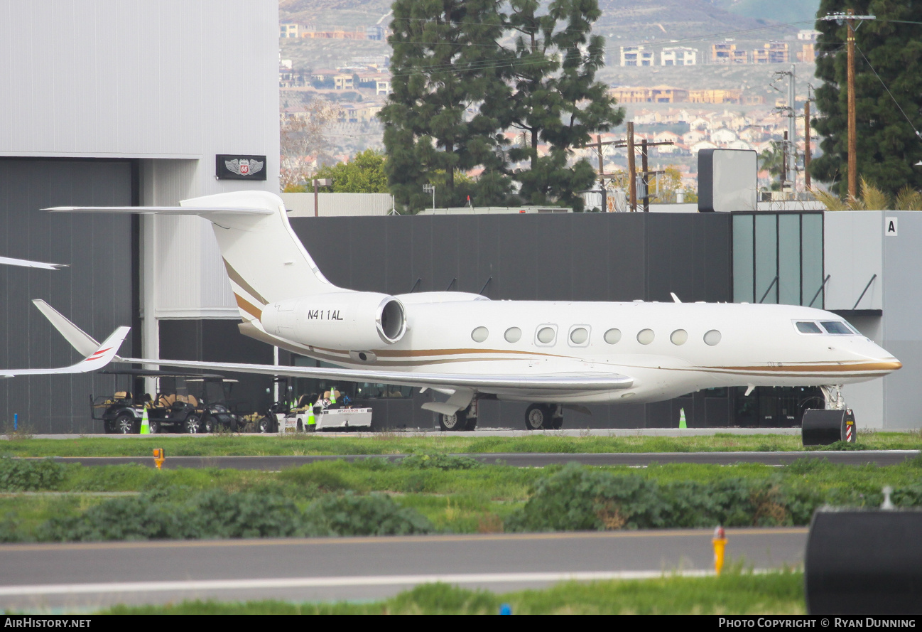 Aircraft Photo of N411AL | Gulfstream Aerospace G650ER (G-VI) | AirHistory.net #726471