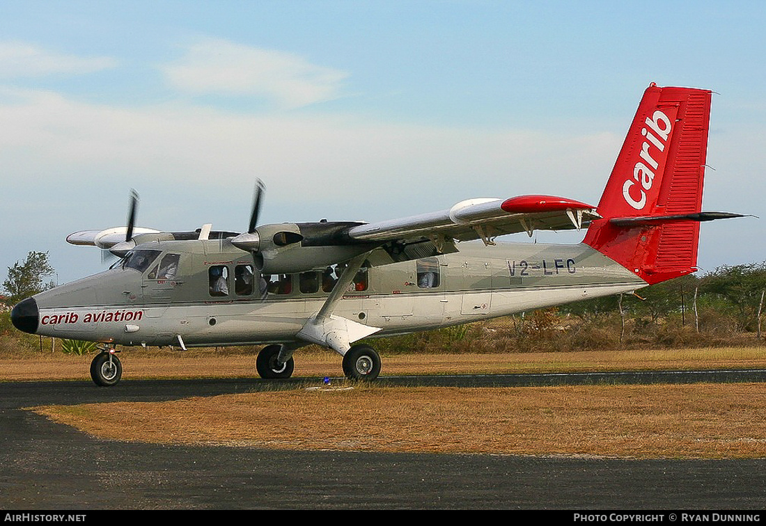 Aircraft Photo of V2-LFC | De Havilland Canada DHC-6-300 Twin Otter | Carib Aviation | AirHistory.net #726473