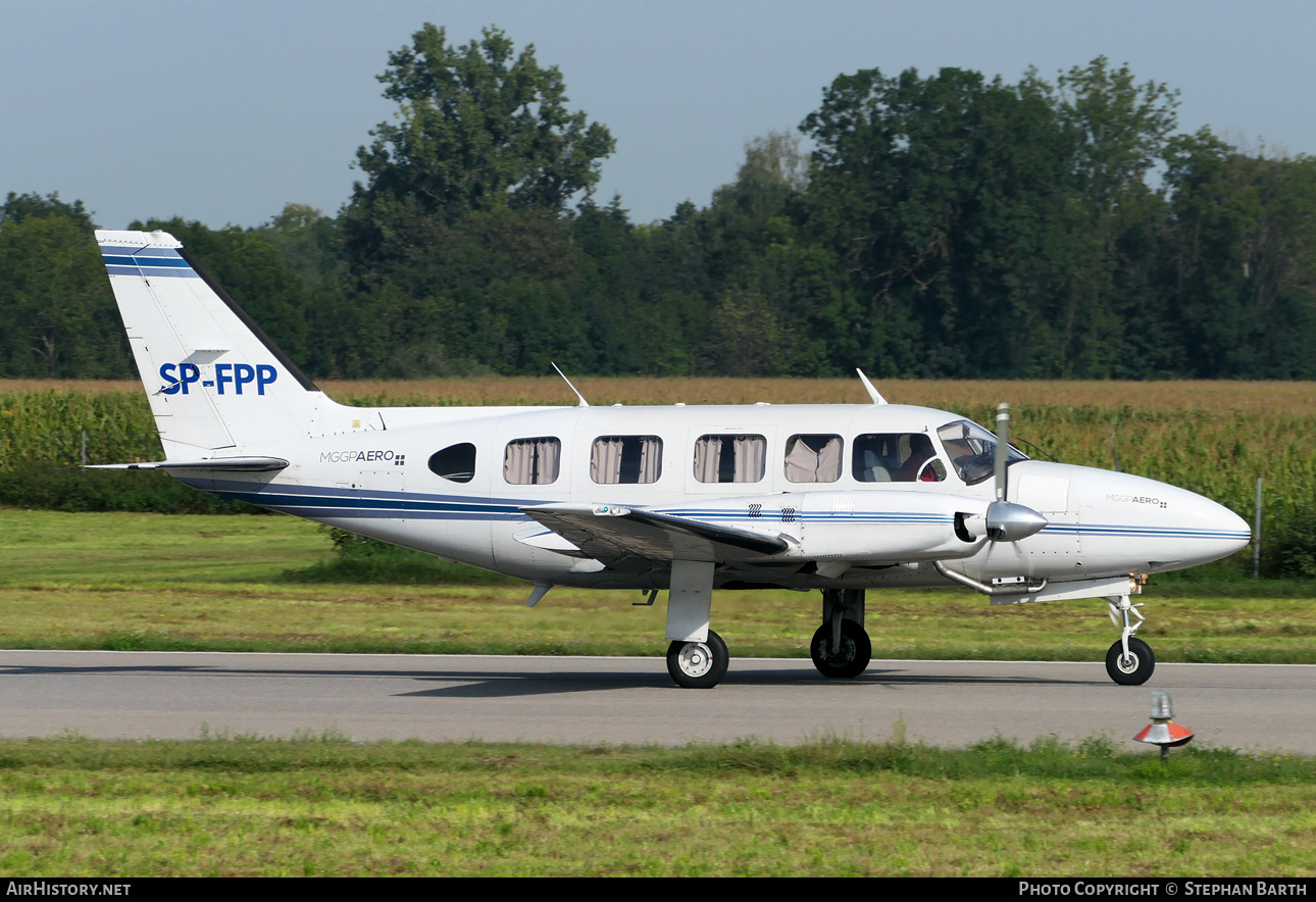 Aircraft Photo of SP-FPP | Piper PA-31-350 Chieftain | MGGP Aero | AirHistory.net #726476