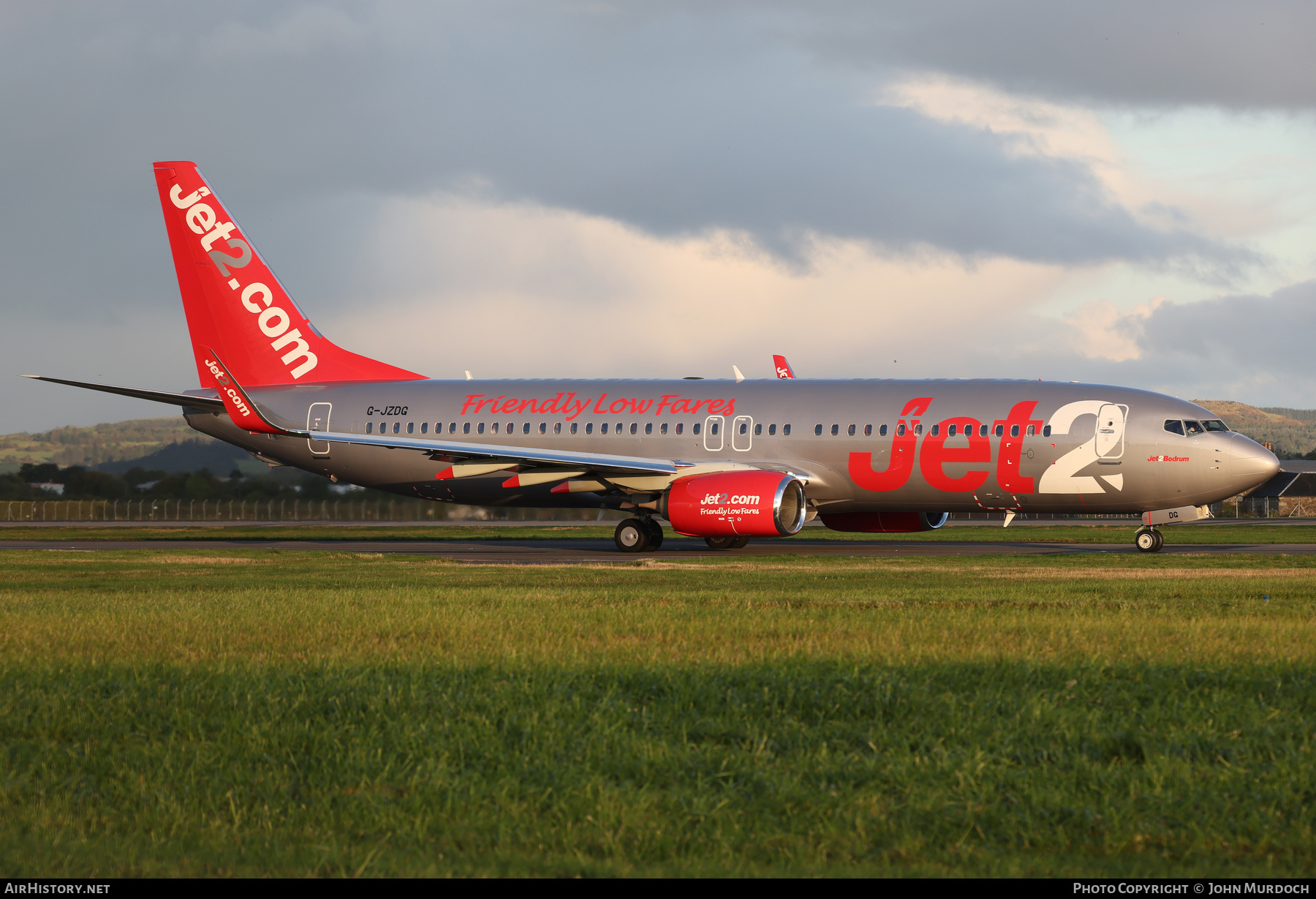 Aircraft Photo of G-JZDG | Boeing 737-8H6 | Jet2 | AirHistory.net #726479